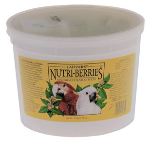 Lafebers Nutri-Berries Cockatoo-Macaw Food 3.5 lb