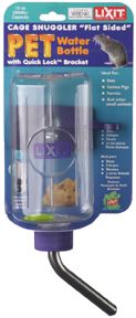 Lixit Quick Lock Cage Snuggler Water Bottle 10 oz