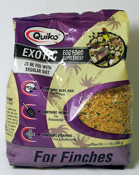 Quiko Exotic Eggfood for Finches 6 Kg (13.2 lb)