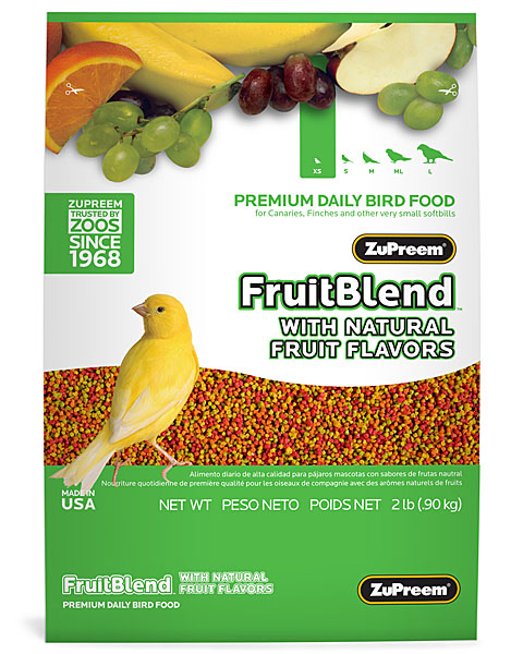 Zupreem FruitBlend Premium Canary & Finch, 2 Lb